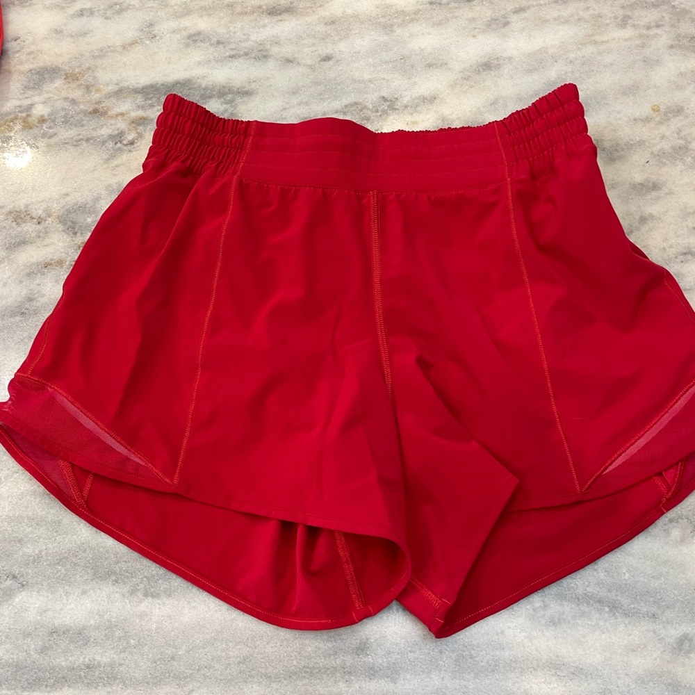 Speed Up High Rise Lined Shorts 4”